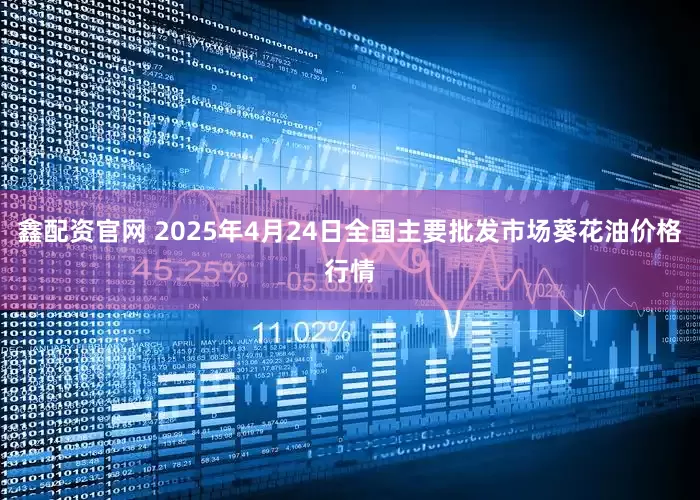 鑫配资官网 2025年4月24日全国主要批发市场葵花油价格行情